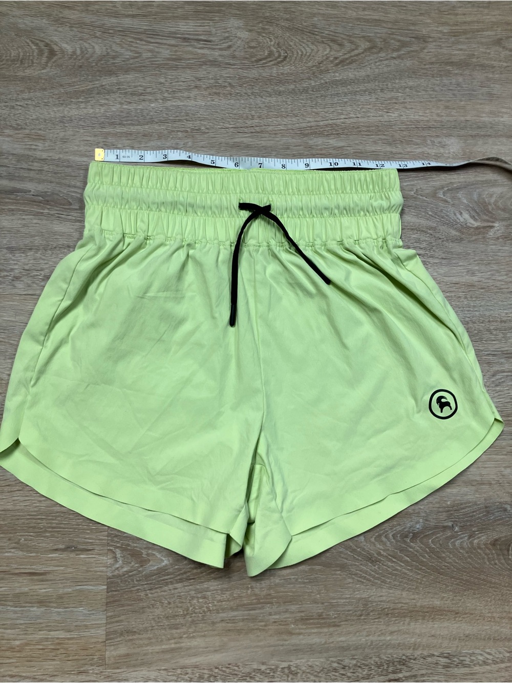 Backcountry “river shorts”  lime color women’s shorts size small